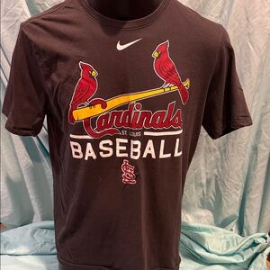 Nike Black Cardinals Baseball Tee